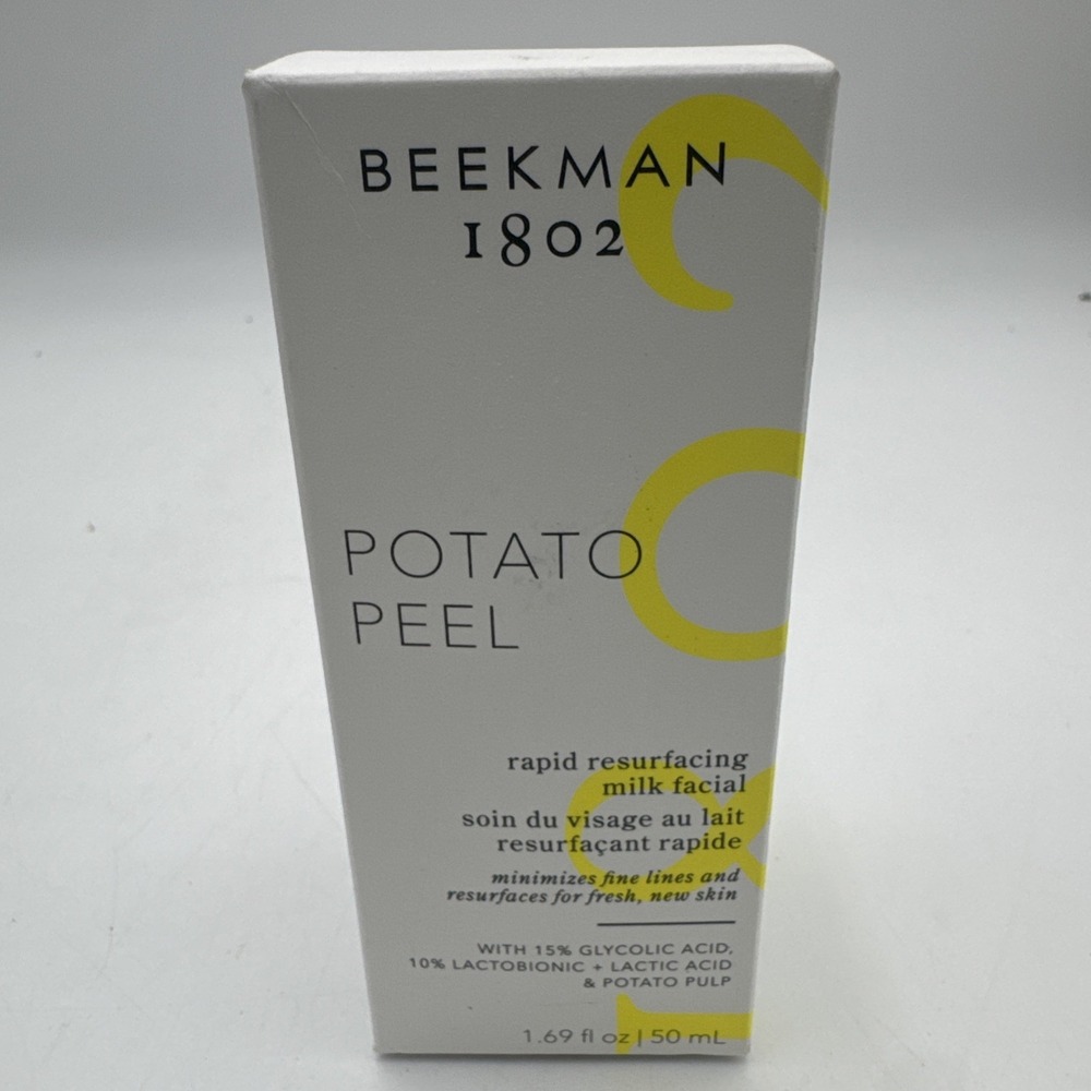 Beekman 1802 Potato Peel Rapid Resurfacing Milk Facial 1.69 fl oz New In Box
